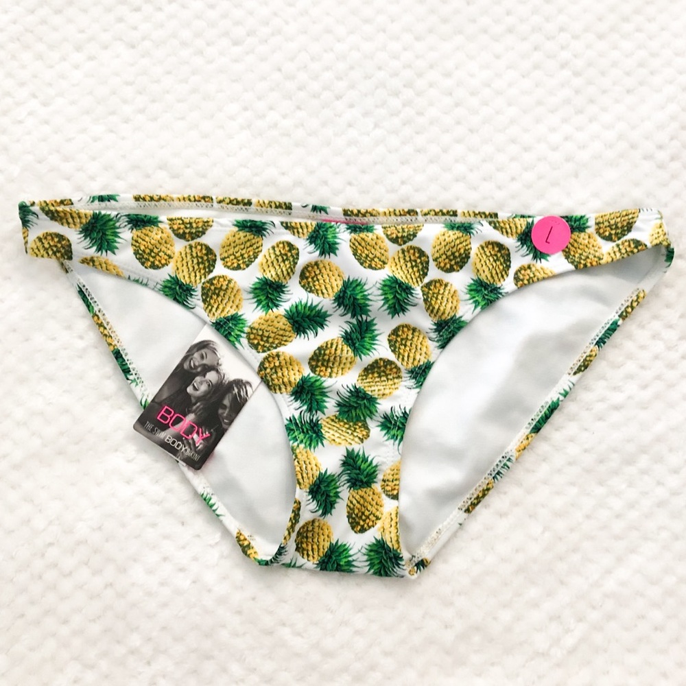 Pineapple bikini bottoms